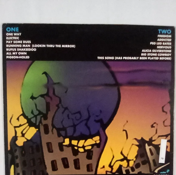 😎RARE Spring Heeled Jack Static World View Vinyl LP😎 - Picture 6 of 6